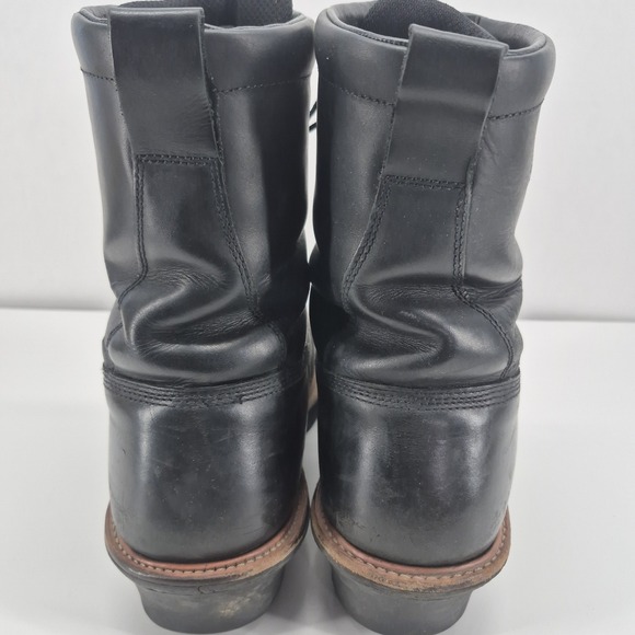 Red Wing Shoes Men\'s Leather Steel Toe Logger Boots Size 13 D Stock No. 4416 main image 7